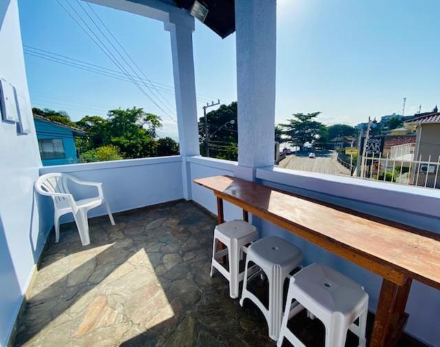 Estudio Ilha Centro Sul Ufsc, Ar Cond, Estac, Varanda, Vista Mar Florianópolis 외부 사진
